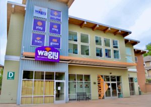 The exterior of the Wagly Bellevue campus